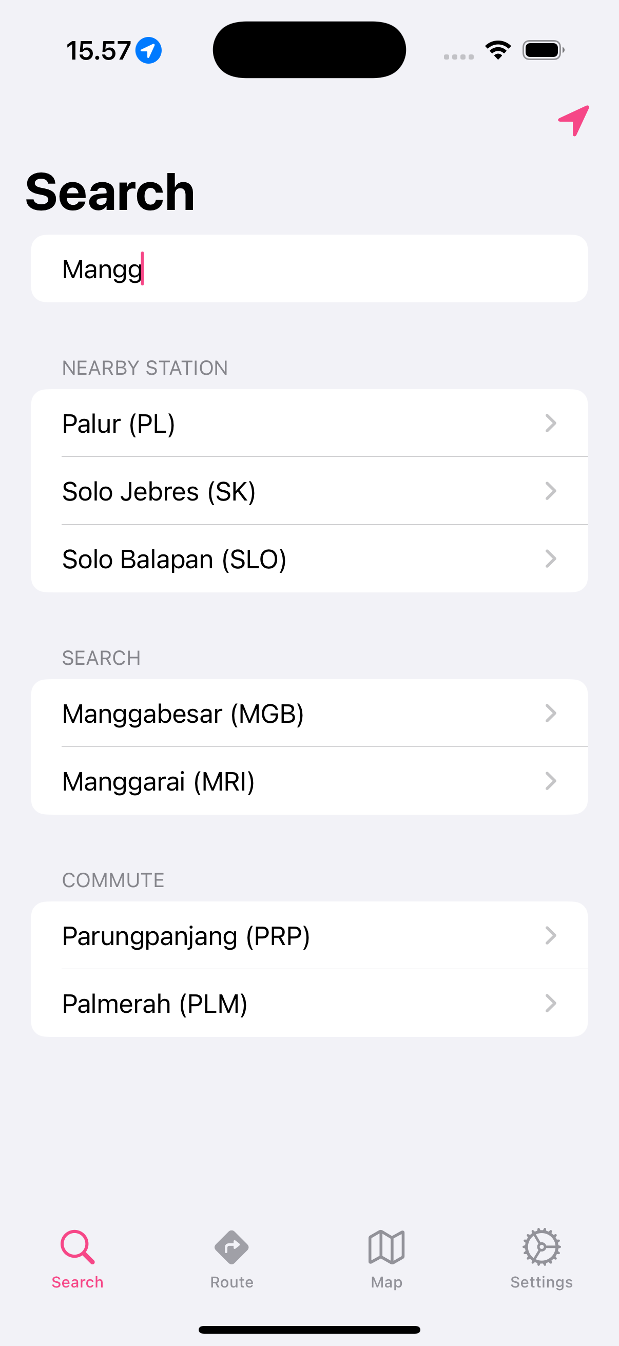 Station Search