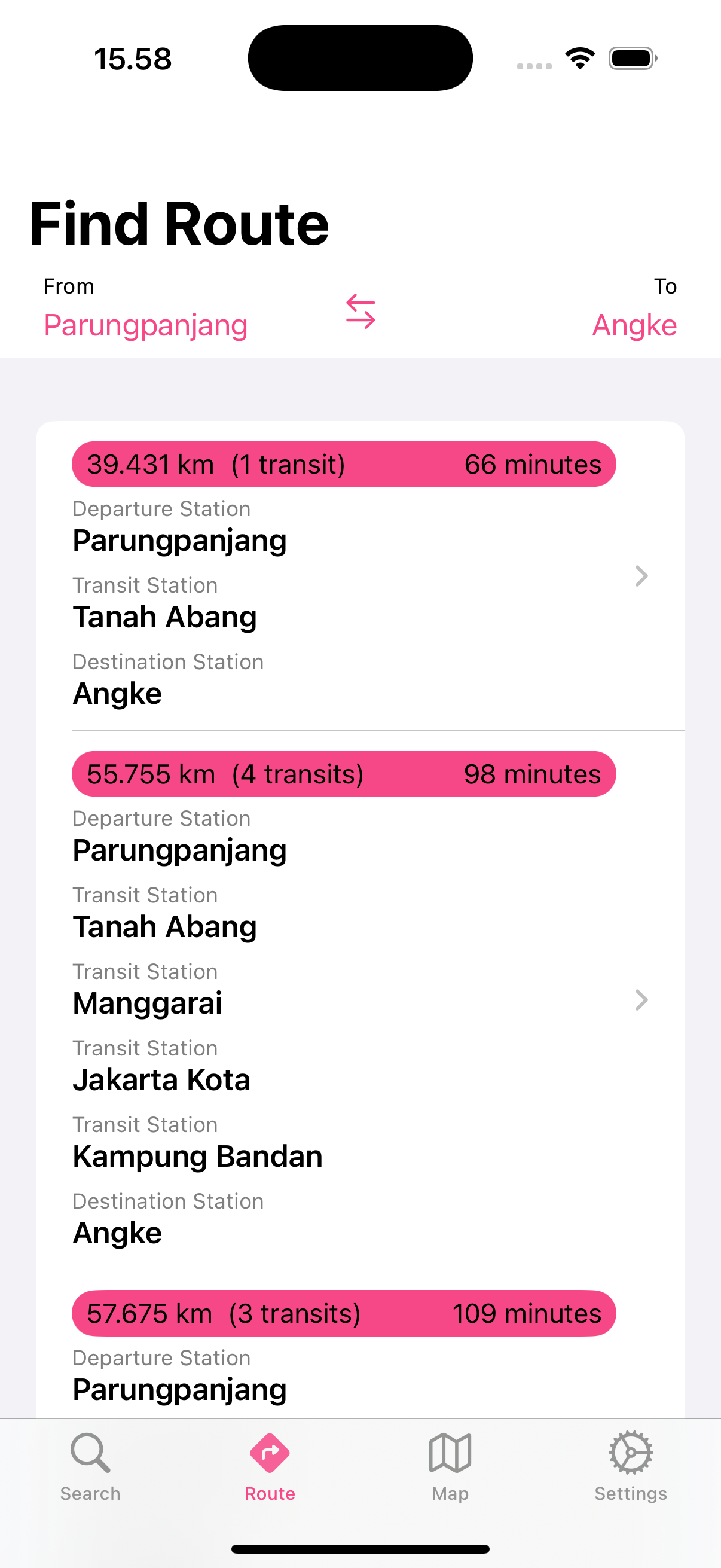 Route Planning
