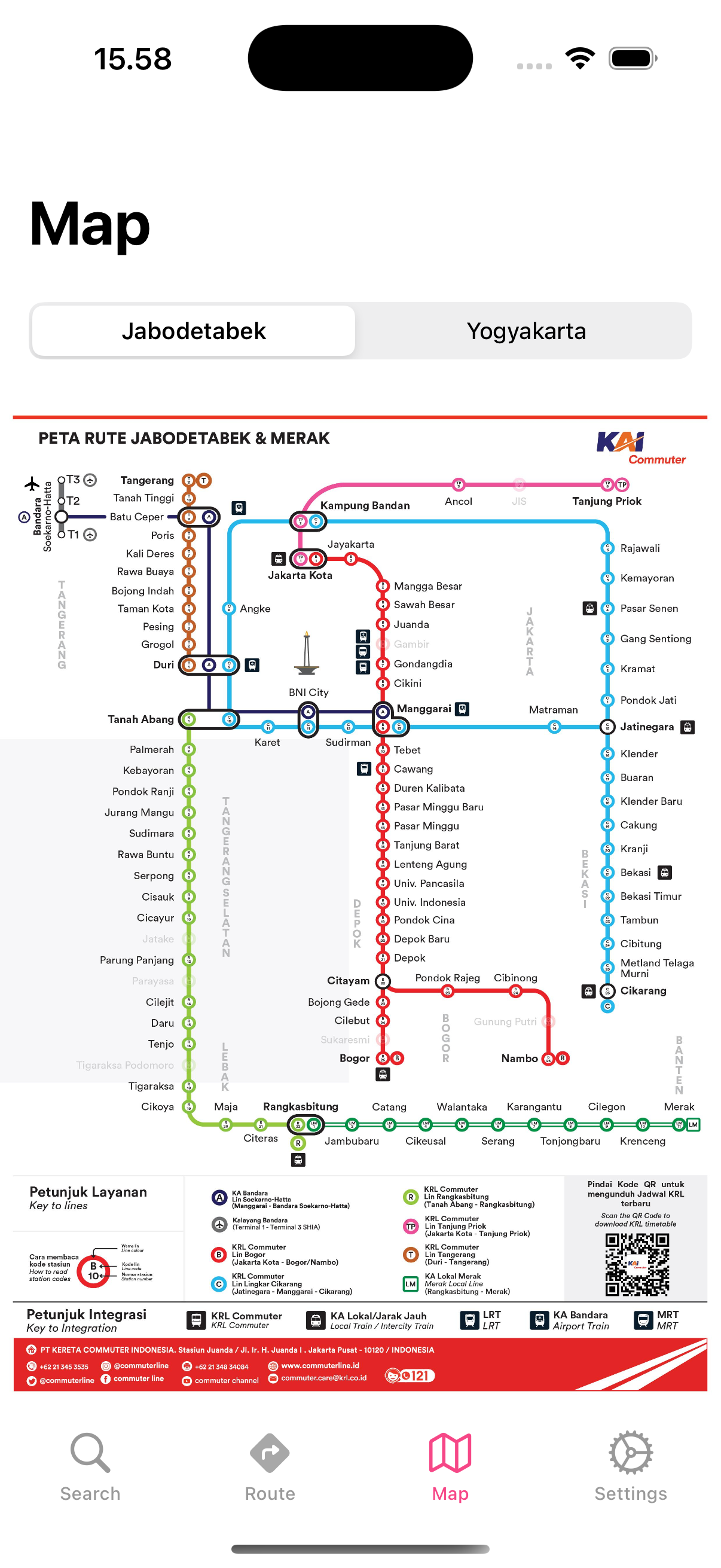 KRL Map